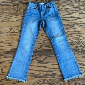 2/$20 Madewell 10” High Riser Demi Boot Jeans